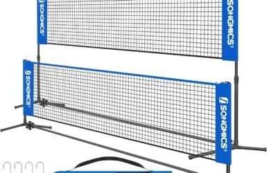 Game On: The Ultimate SONGMICS Badminton, Volleyball, and Pickleball Net for All Ages!
