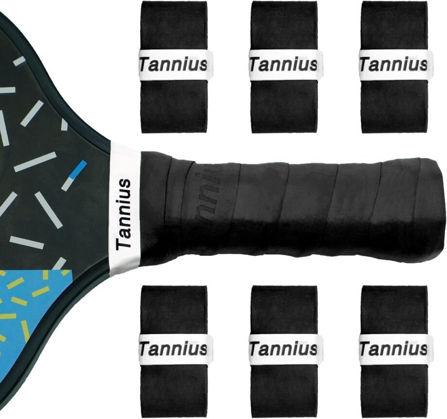 Grip and Rip: Elevate Your Game with Precut Tacky Pickleball Paddle Grip Tape!