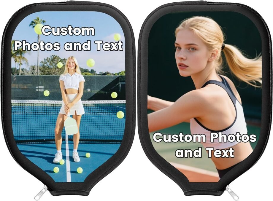 Serve Up Style: A Review of Personalized Pickleball Paddle Covers for Your Game!