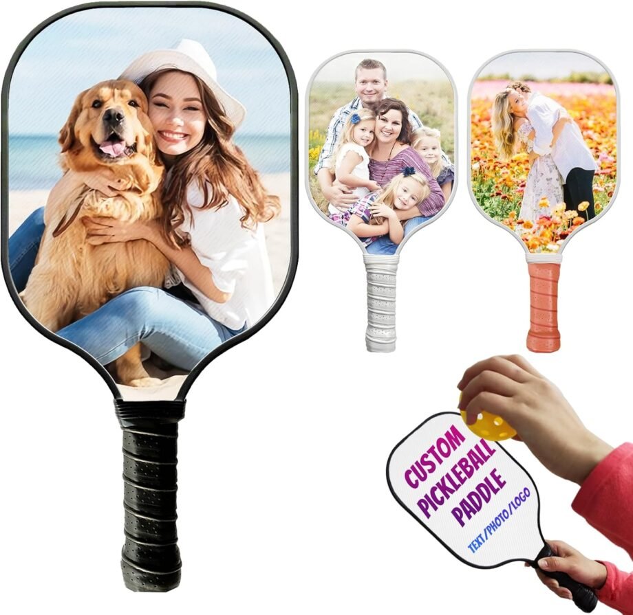 Serve Up Fun with Custom Pickleball Paddles: The Perfect Personalized Gift for Beginners!