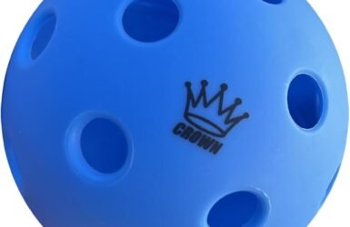 Serve Up Some Fun: Crown Pickleball's High-Performance Indoor Pickleballs (3-Pack Blueberry) Review!