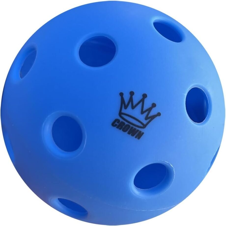 Serve Up Some Fun: Crown Pickleball's High-Performance Indoor Pickleballs (3-Pack Blueberry) Review!