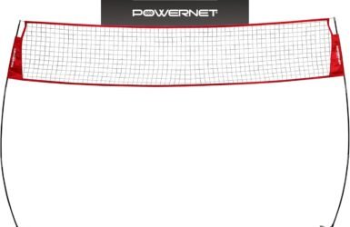 Unleash Your Skills with the PowerNet Portable Volleyball Net: Perfect for Action-Packed Drills and Backyard Fun!
