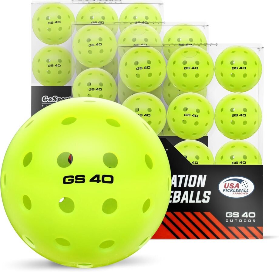 Catch the Game with GoSports GS 40 Pickleball Balls: Your Ultimate Review!
