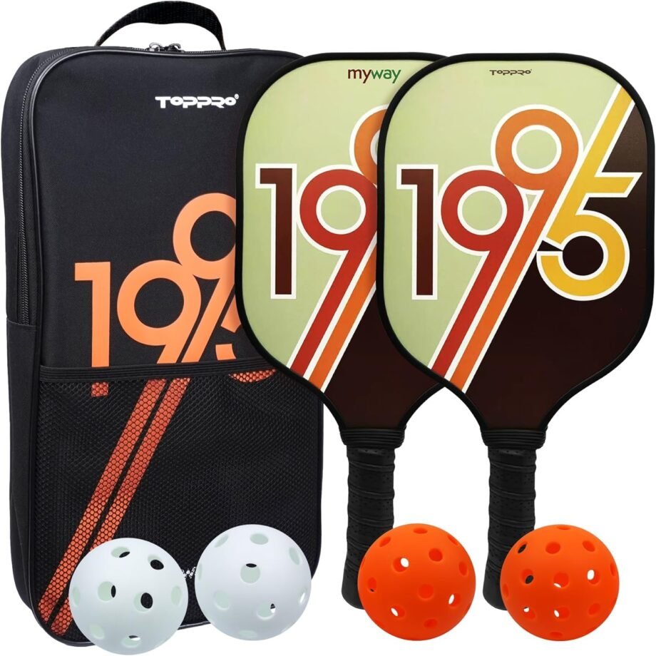 Dive into Fun with the TOPPRO Pickleball Paddles: Your Ultimate Set for Game Day!