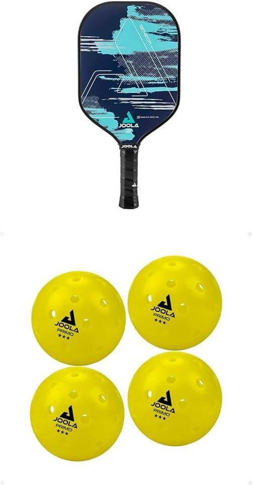 Game On: Unleashing the JOOLA Seneca 16mm Paddle and Primo Balls in Pickleball Paradise!