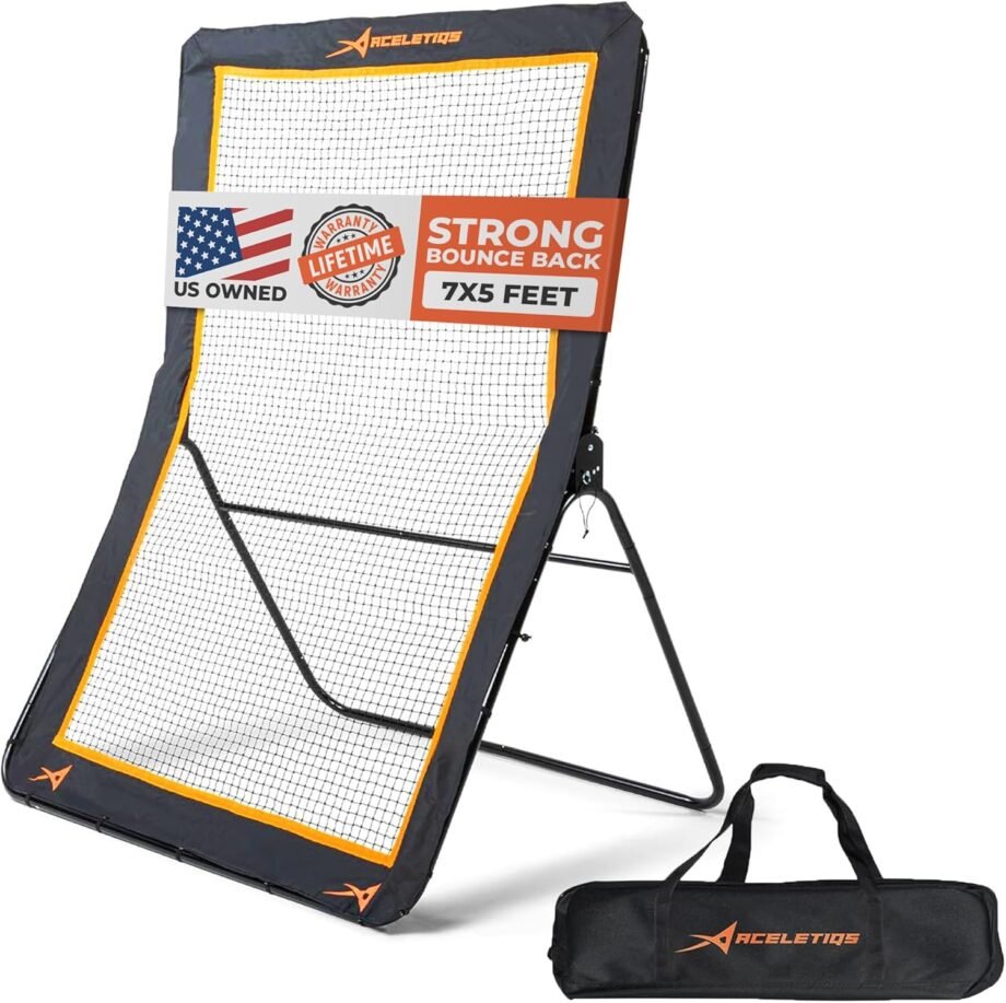 Bounce into Action: The ACELETIQS Lacrosse Rebounder Taking Backyard Training to New Heights!