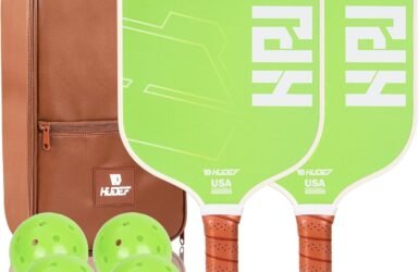 Game On with the HUDEF USAPA Pickleball Paddles Set: Smash Hits with Style and Fun!
