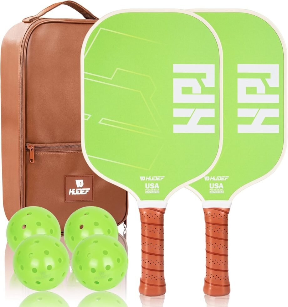 Game On with the HUDEF USAPA Pickleball Paddles Set: Smash Hits with Style and Fun!