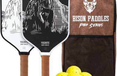 Explore the Great Outdoors with Bison Paddles: National Parks Edition Pickleball Set Review!
