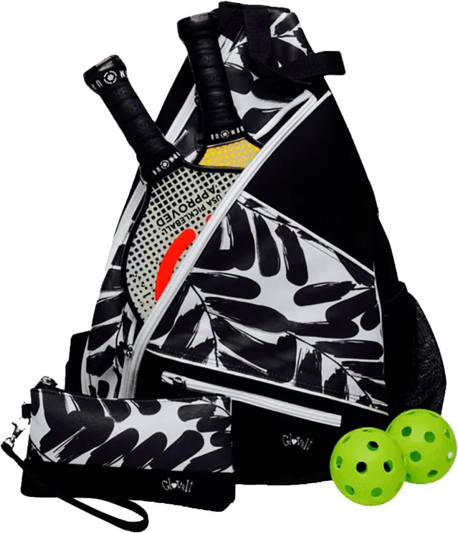 Swing into Style: The Albatross Ladies Printed Pickleball Sling Bag Review!
