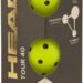 Bounce into Fun: A Review of HEAD Tour 40 Pickleball Balls (Box of 3)