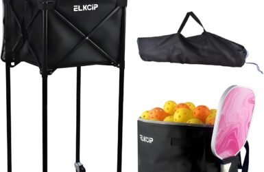 Swing Into Fun: The Ultimate Portable Pickleball & Tennis Ball Collector Review!