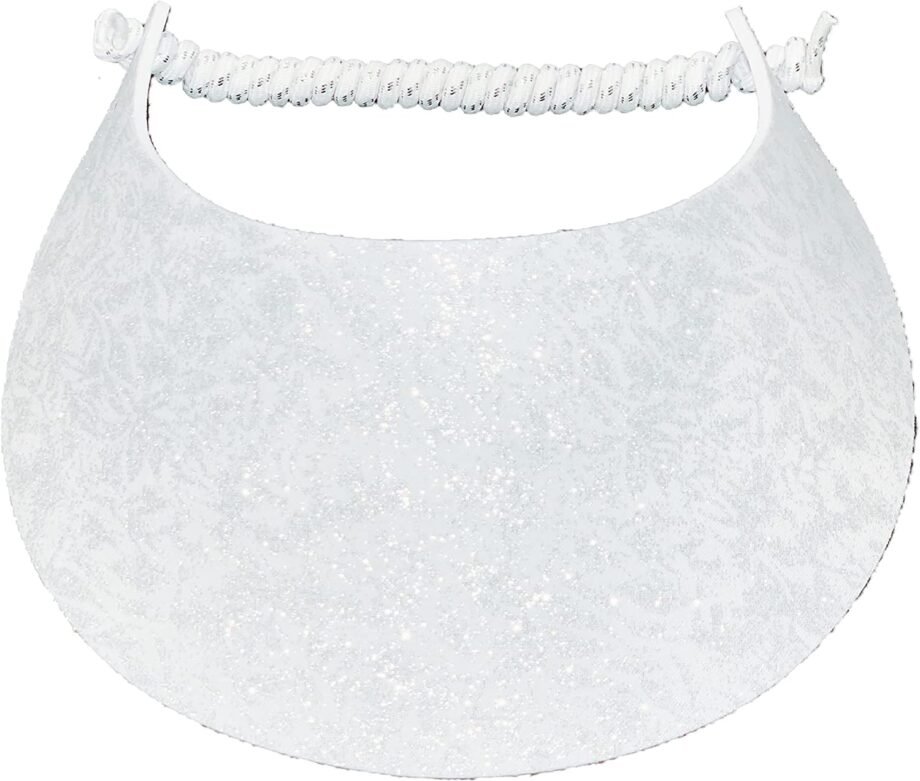 Sunshine and Sport: The Stylish Comfort of the Silver Dust Pickleball Visor!