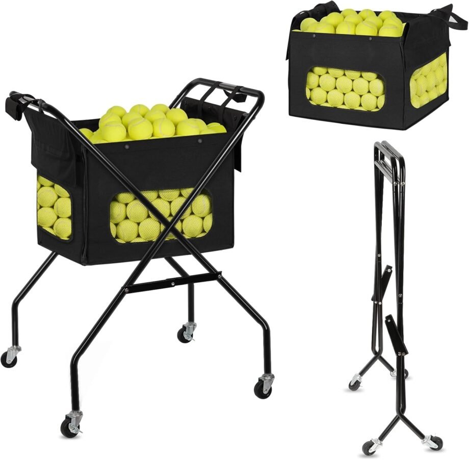 Game On: Review of the Ultimate Pickleball Tennis Ball Hopper Caddy