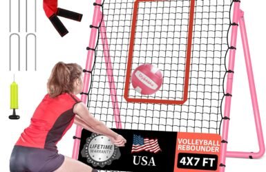 Bounce Back to Victory: The Ultimate 5-Angle Adjustable Volleyball Rebounder Review!