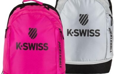 Pack Your Pickleball Passion with the K-Swiss Pickleball Backpack in Pink!