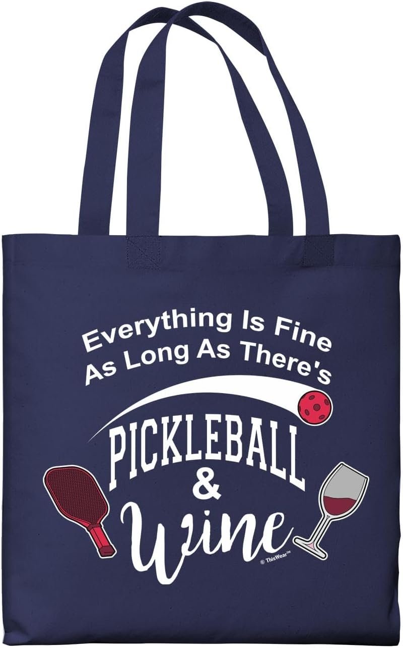 Pickleball & Wine: The Perfect Duo in a Tote Bag!