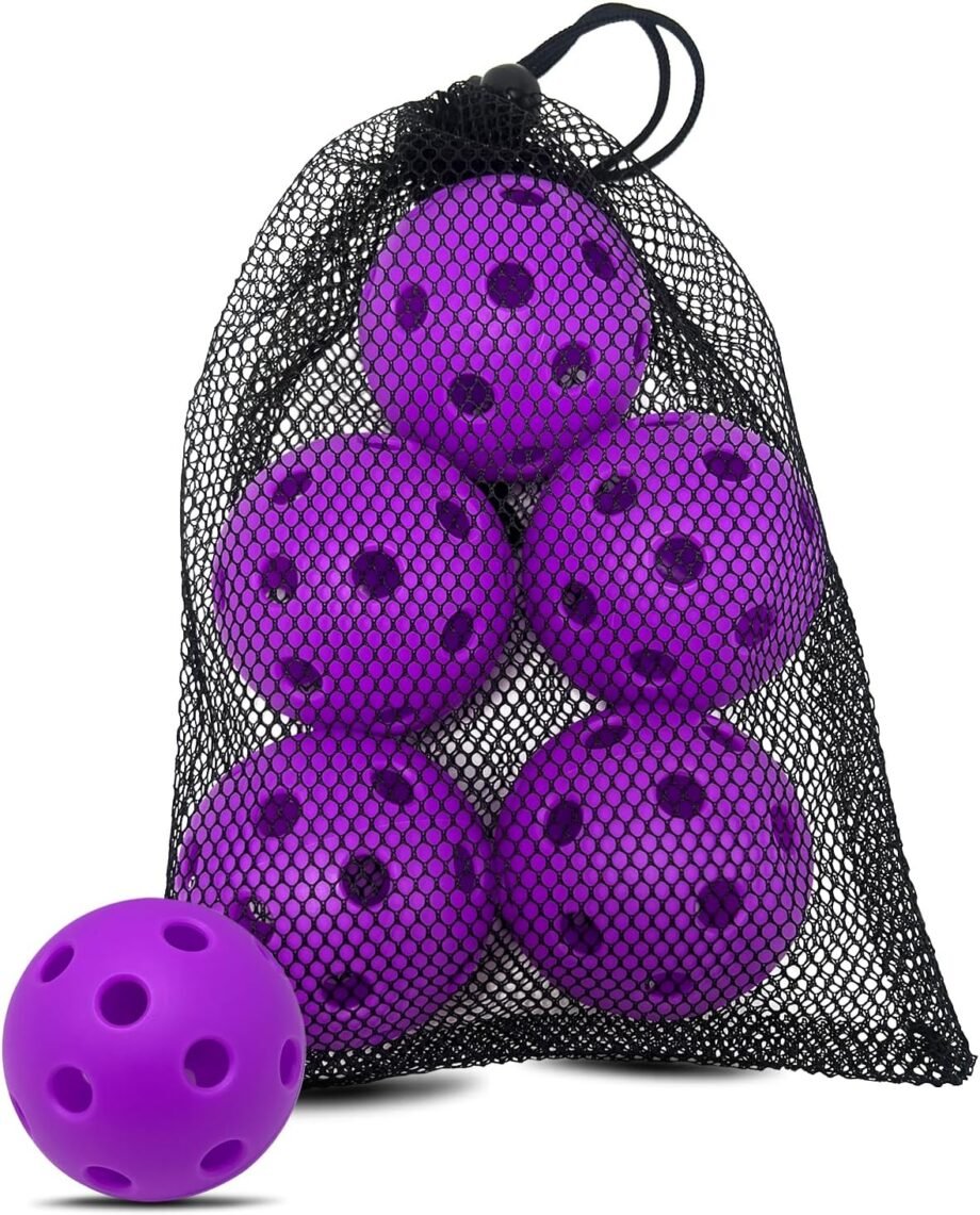 Serve Up Some Fun: Unleashing the Power of Pickleball Balls - The Perfect 6-Pack for Every Game!