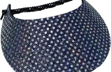 Step Up Your Game with the Black Hologram Pickleball Visor: Style Meets Comfort!