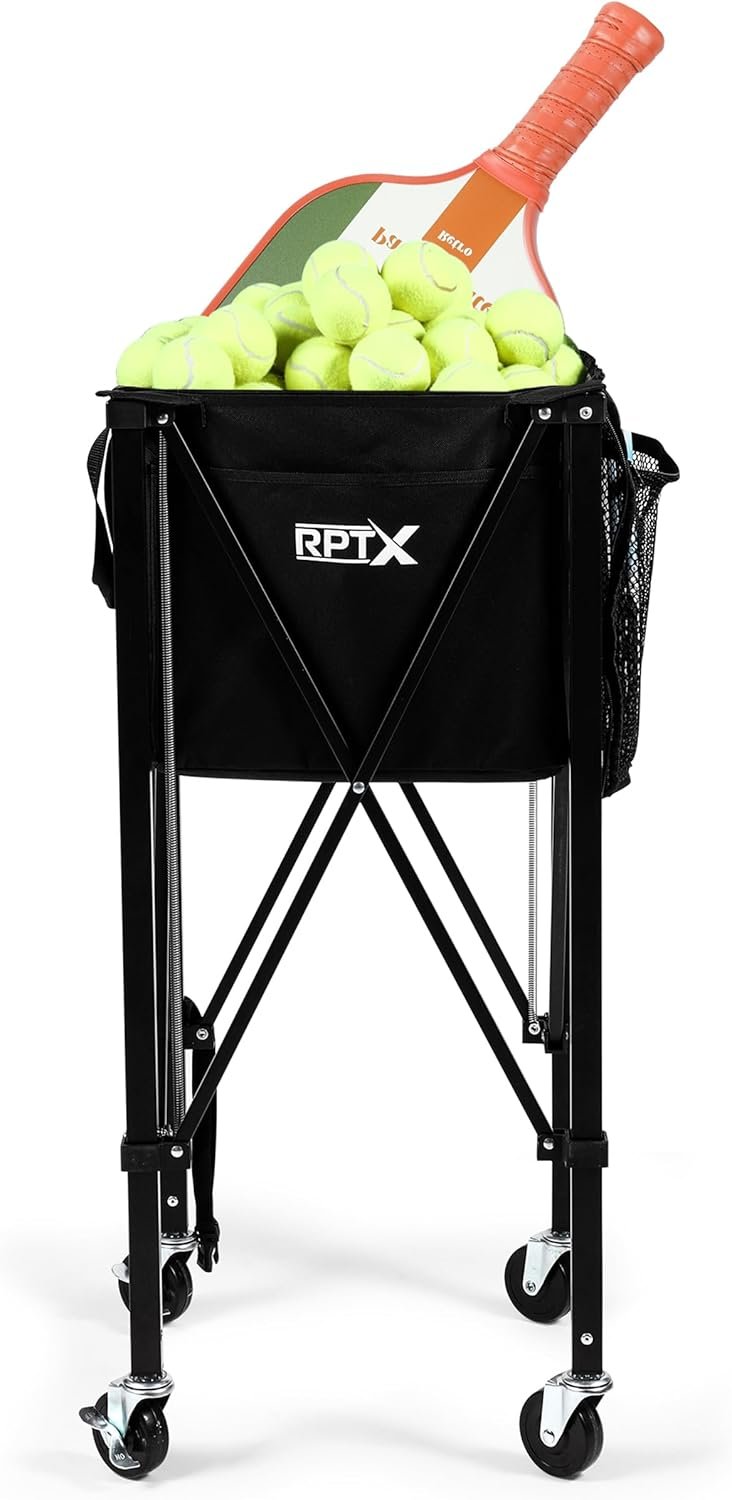 Serve It Up: The Ultimate Tennis Ball Cart & Pickleball Hopper Review!