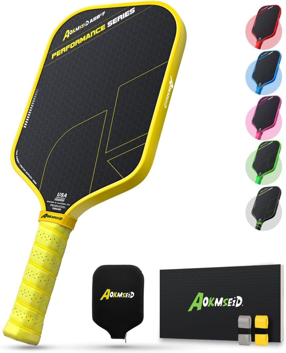 Unleashing the Game: A Review of AKS Performance Series Pickleball Paddles with Toray T700 Carbon Magic!