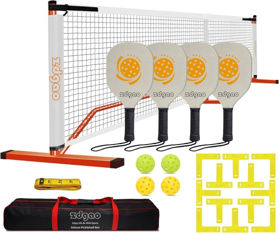 Get in the Game: The Zdgao Pickleball Set Transforms Your Driveway into a Fun-Filled Court!