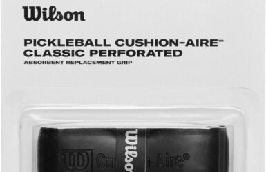 Grip It and Rip It: A Review of the WILSON Pickleball Cushion-Aire Classic Perforated Replacement Grip!