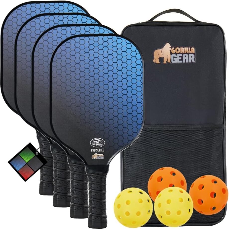 Unleash Your Inner Pickleball Pro with the Gorilla Gear USAPA Approved Starter Set!