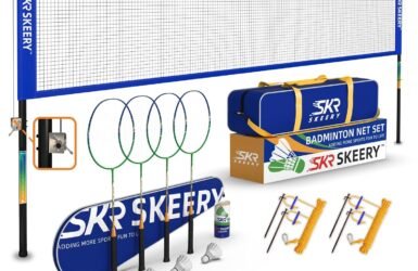 Smash Your Game with the Professional Badminton Set: The Ultimate Winch System for Backyard Fun!