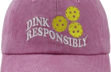 Dink Responsibly: The Ultimate Pickleball Hat for All Players!