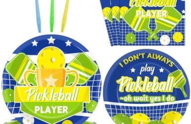 Pickleball Palooza: The Ultimate 96pcs Party Supplies Set for Your Sports Themed Celebration!