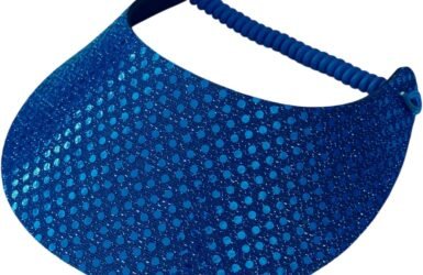 Serve Up Style: The Royal Blue Glitz Pickleball Visor—Fashion Meets Function!