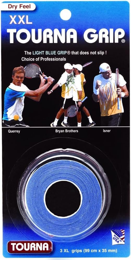 Swing into Comfort: TOURNA Grip XXL Review – The Ultimate Dry Feel Tennis Grip!