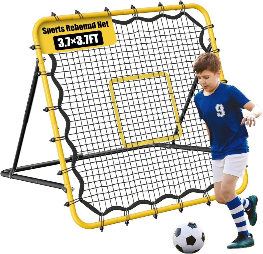 Kick It Up a Notch: A Review of the 3.7×3.7FT Multi-Sport Training Rebounder Net!