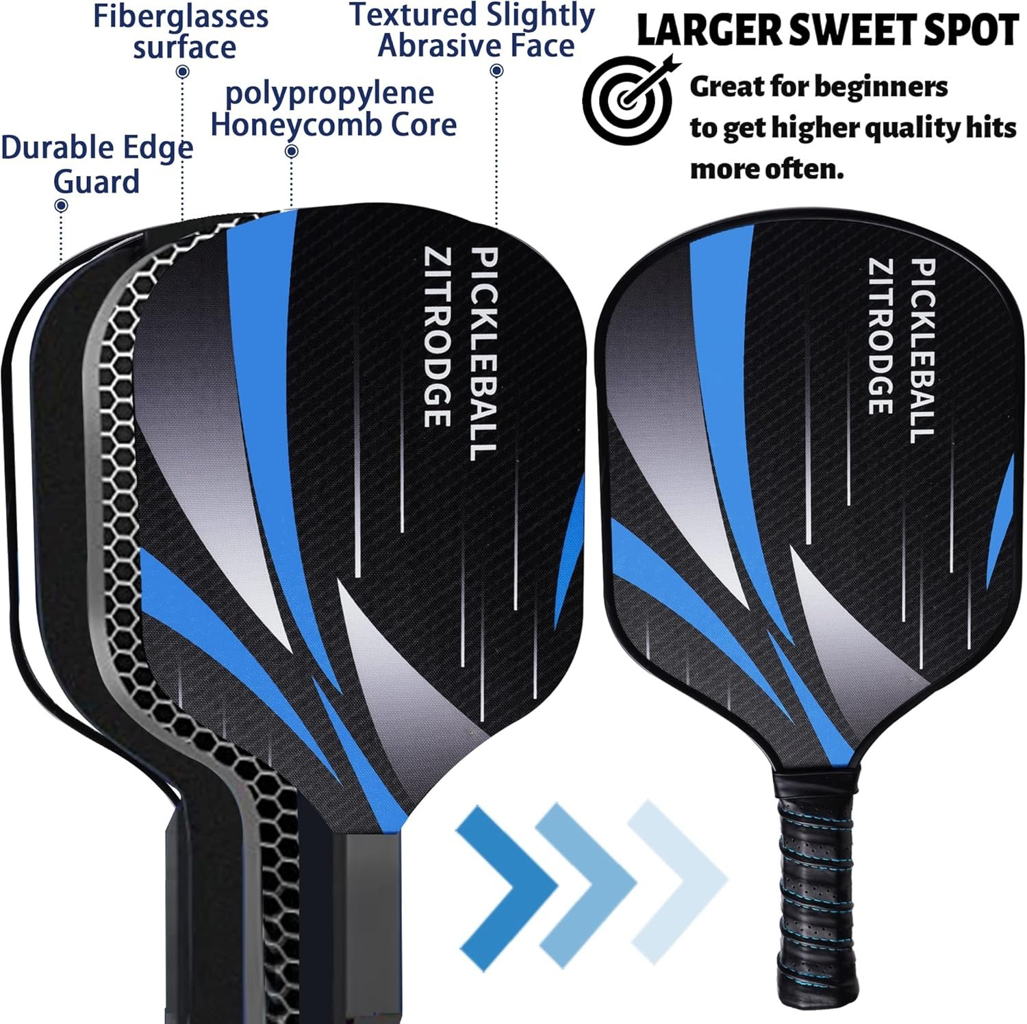 Zitrodge Pickleball Set