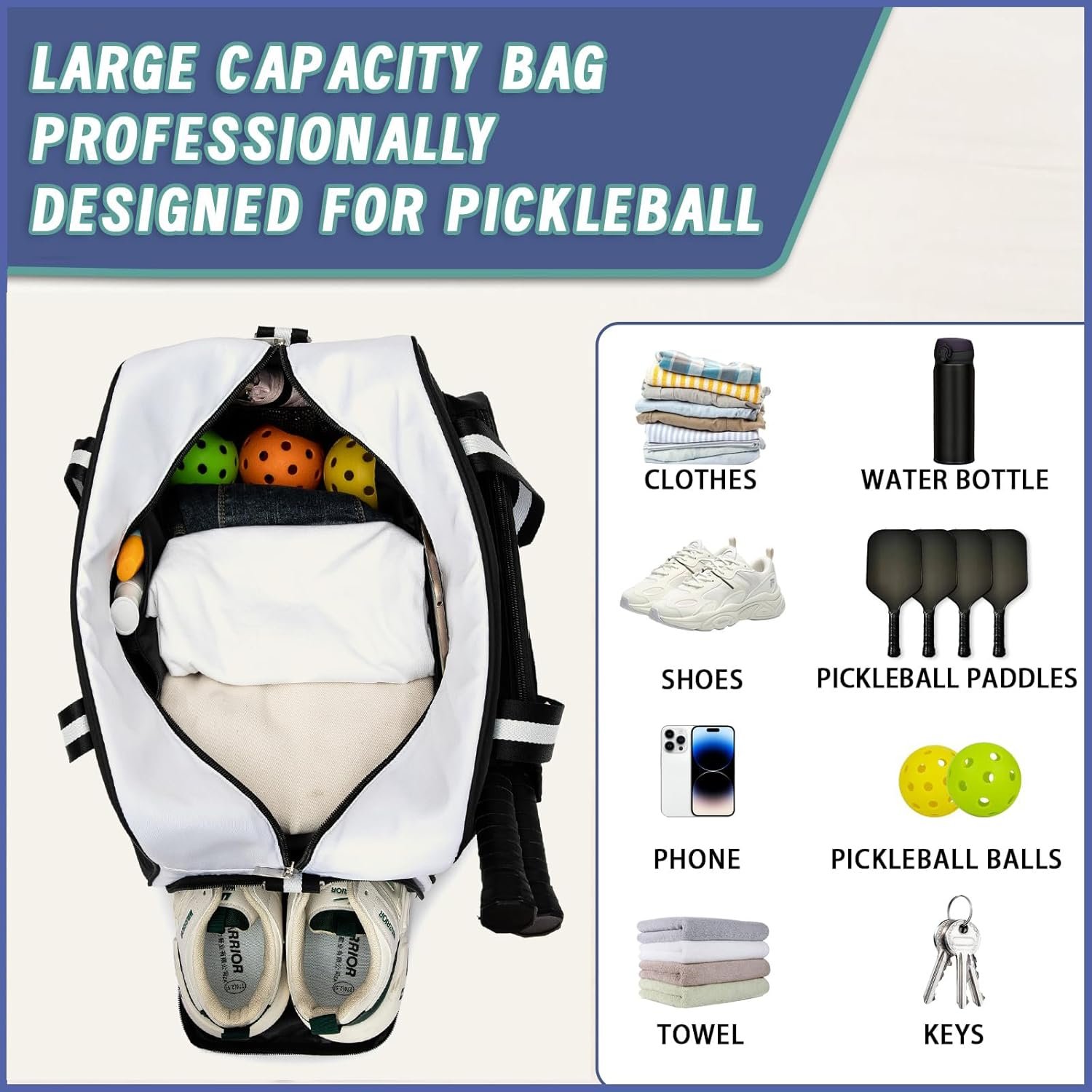 Royalfair Pickleball Bag