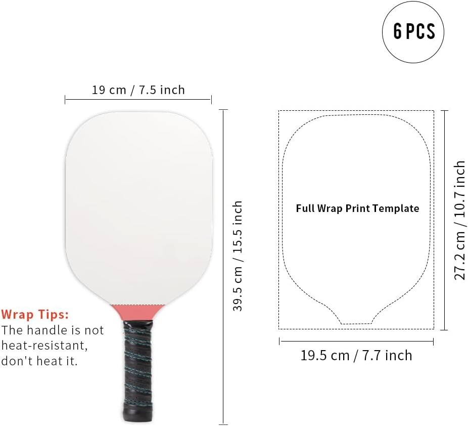 Sublimation Pickleball Paddle