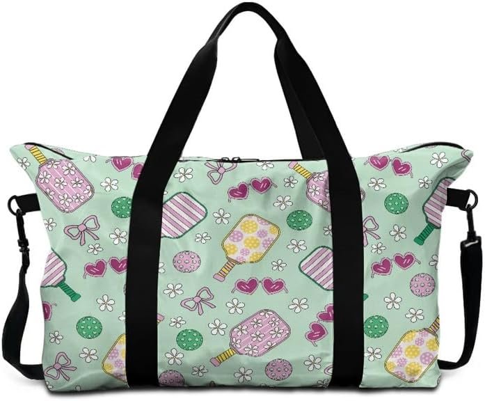 Get Ready to Serve in Style: The Pickleball Pattern Gym Bag Review!