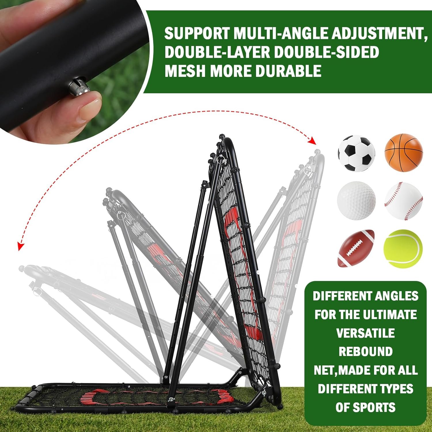 BaseGoal Rebounder Net