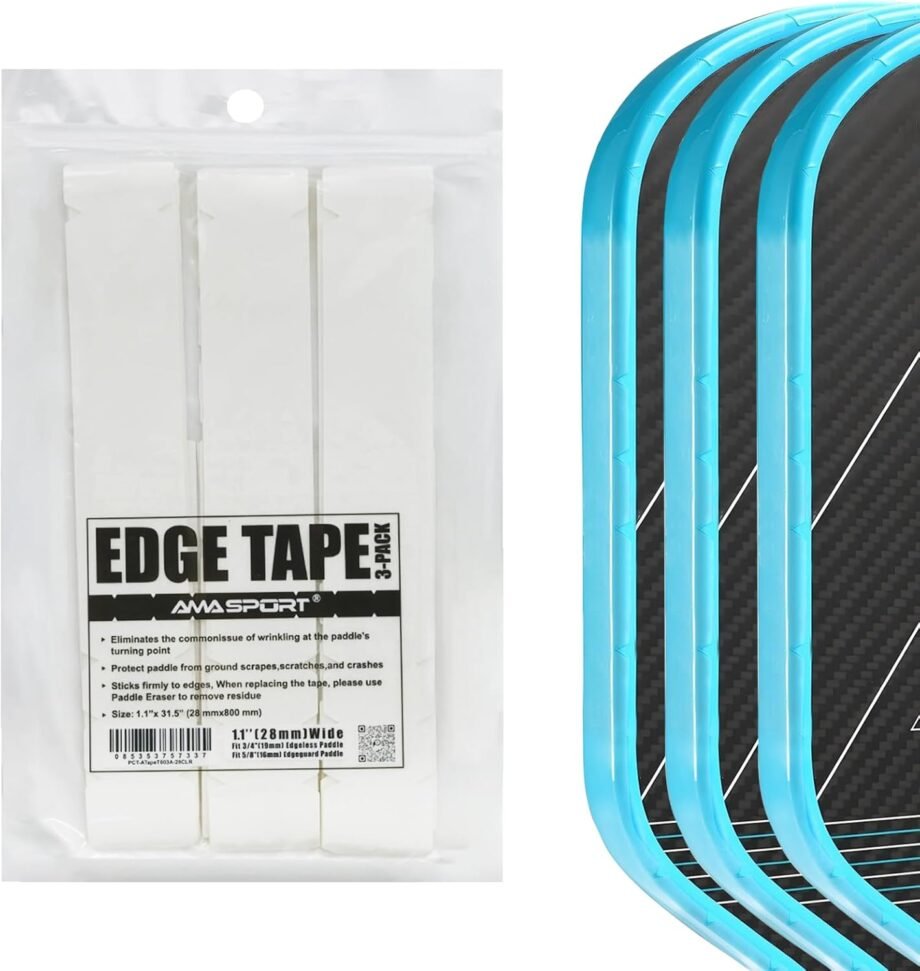 Protect Your Game with Pickleball Paddle Protection Tape: The Ultimate Clear Shield for Standard Paddles!