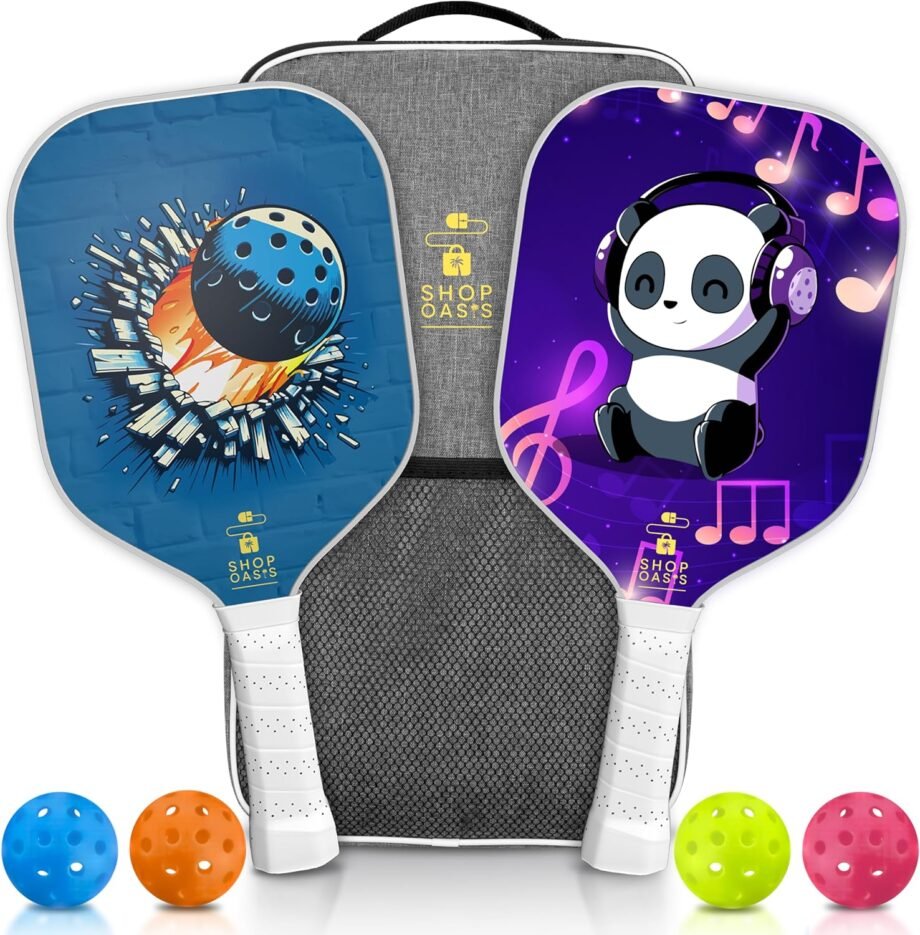 Serve Up Fun: Kids Pickleball Paddles Review – Perfect Playtime for Little Champions!