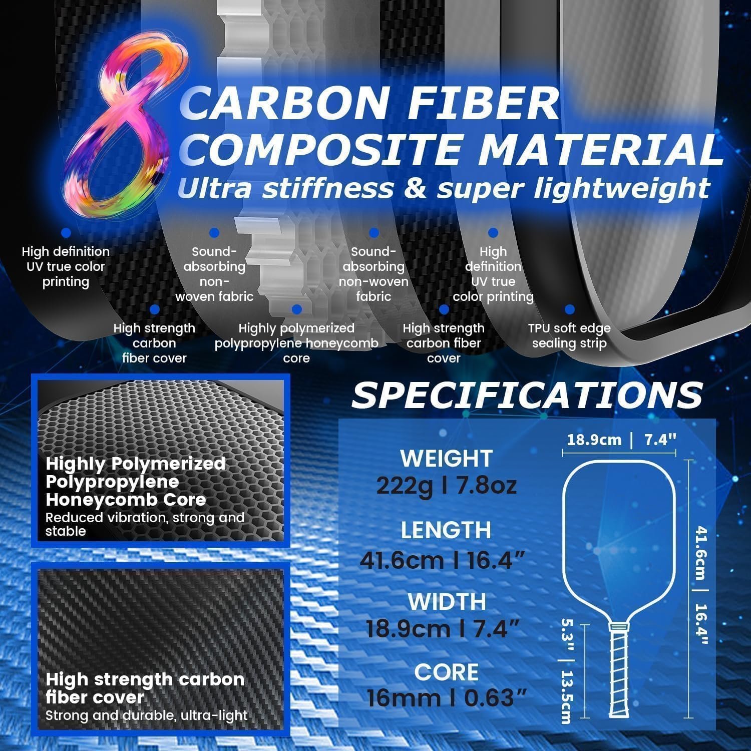 Maxceysen Pickleball Paddle