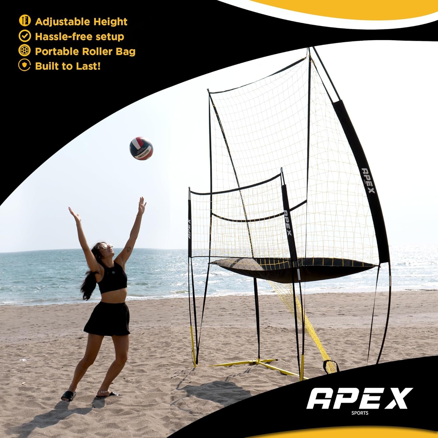 Apex Volleyball Training Net