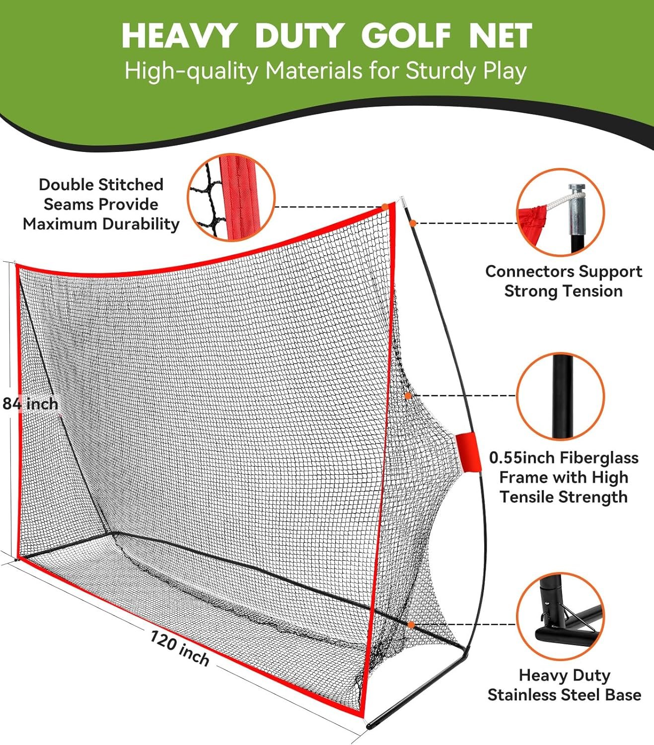 Halunoty Golf Practice Net