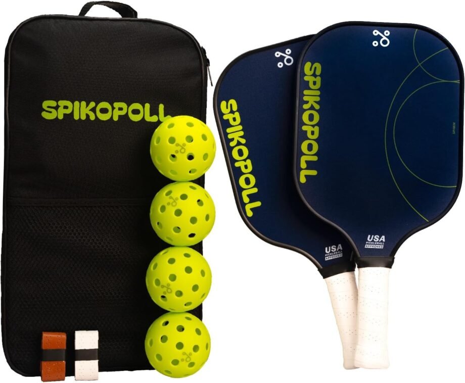 Unleash Your Game: SPI New by SPIKOPOLL Pickleball Paddles Set of 2 Review!