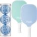 Pickleball Paradise: Unleashing Fun with the Adorable Pink Paddle Set!