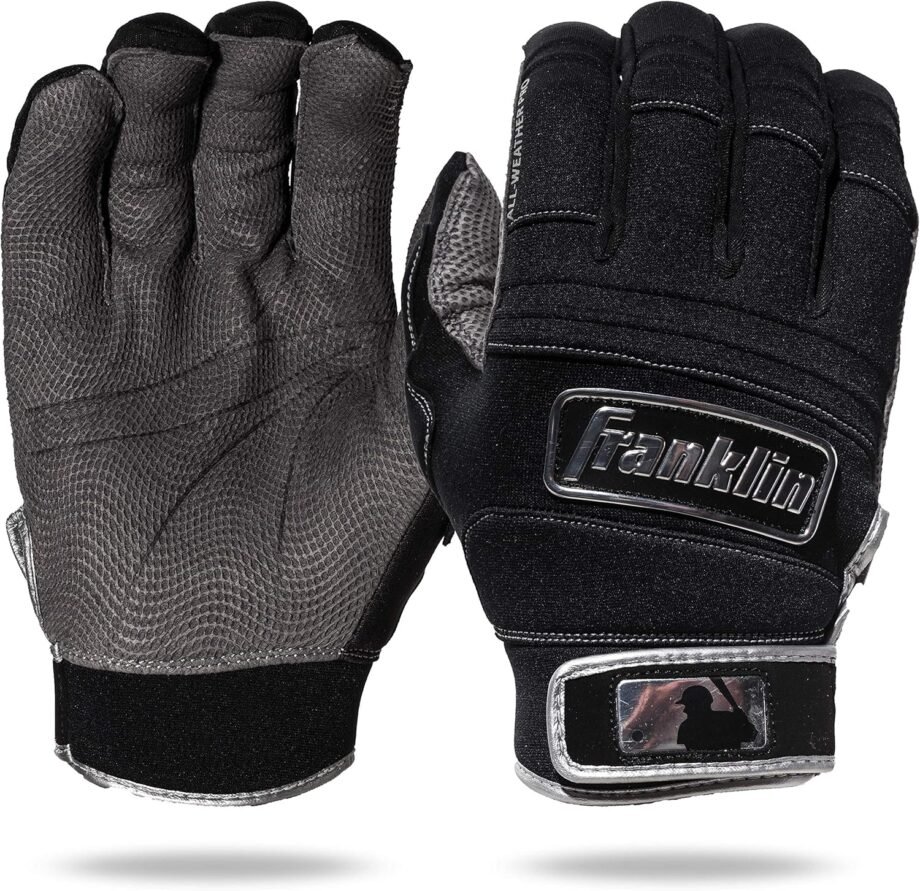 Get a Grip: Franklin Sports MLB All Weather Pro Batting Gloves Review - Perfect for Every Swing!
