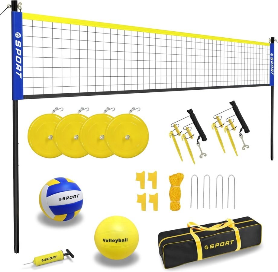 Spike into Fun: Unleashing the Beach Volleyball Net System Adventure!