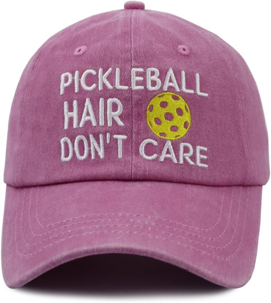 Serve Up the Fun: A Review of Pickleball Hair Don't Care Hats for Everyone!